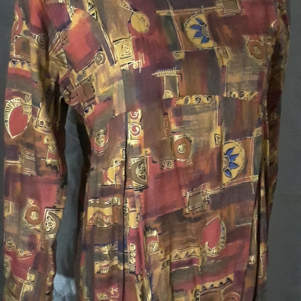 ETHNIC VINTAGE DRESS - Picture 5 of 8